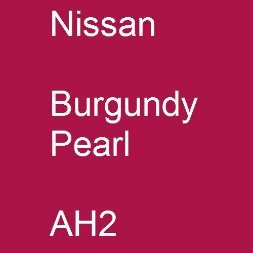 Nissan, Burgundy Pearl, AH2.